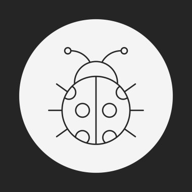 böcek satırı simgesi