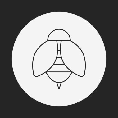 böcek satırı simgesi