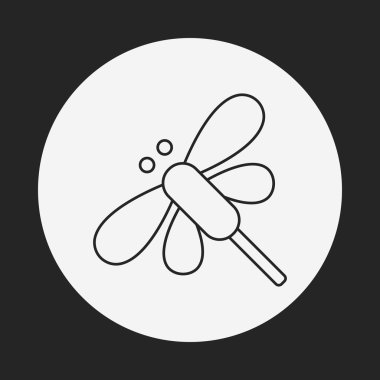 böcek satırı simgesi