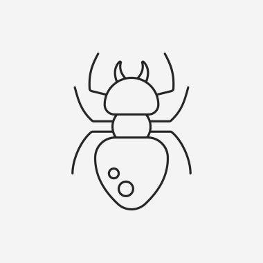 böcek satırı simgesi