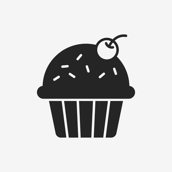 Cake-icoon — Stockvector