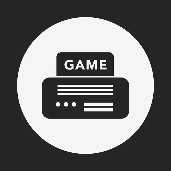 Εικονίδιο παιχνιδιού βίντεο — Διανυσματικό Αρχείο