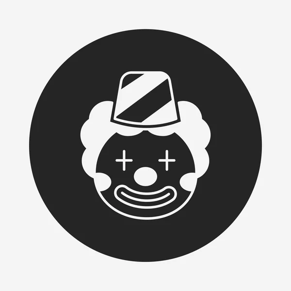Icône de clown — Image vectorielle