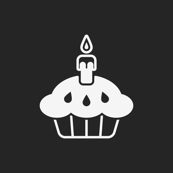 Ikona ciasta — Wektor stockowy