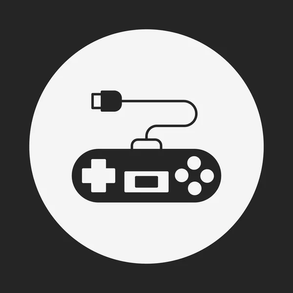 Game controller pictogram — Stockvector