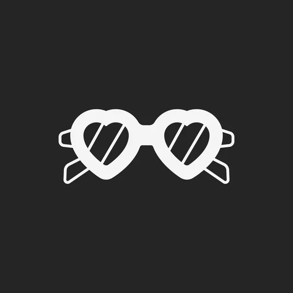 Icono de gafas — Vector de stock