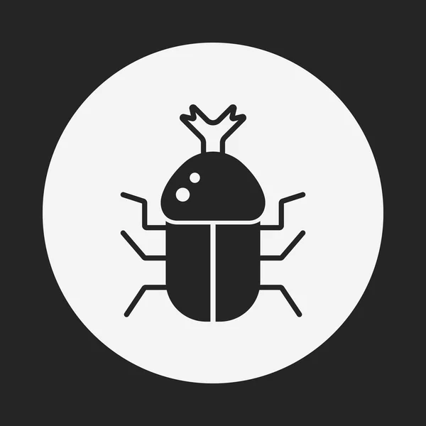 Insektensymbol — Stockvektor