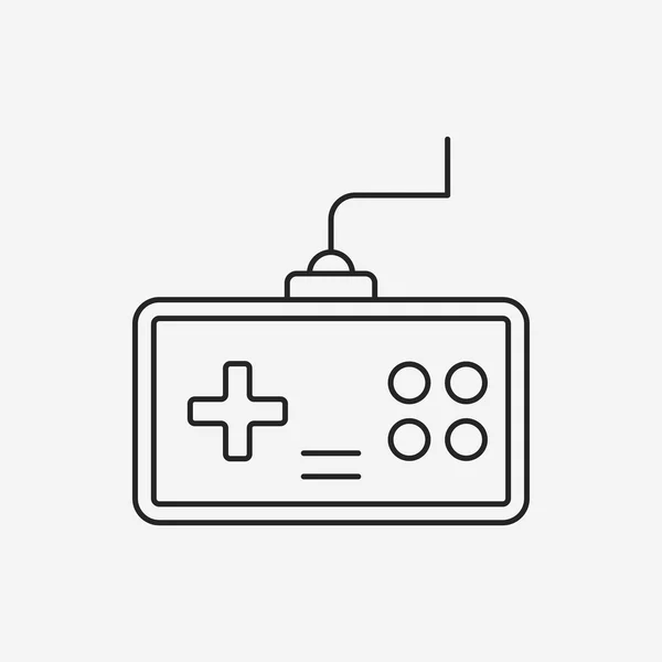 Spiel-Controller-Ikone — Stockvektor