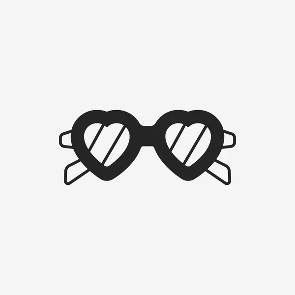 Icono de gafas — Vector de stock