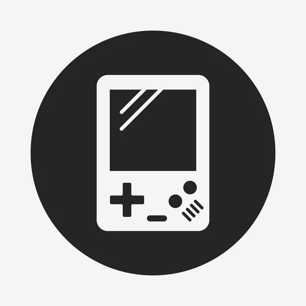 Icône des consoles de jeu portables — Image vectorielle