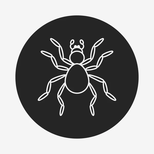 Insektenlinien-Symbol — Stockvektor