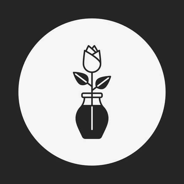 Rose Icon Stock Vectors Royalty Free Rose Icon Illustrations Depositphotos