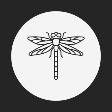 böcek satırı simgesi