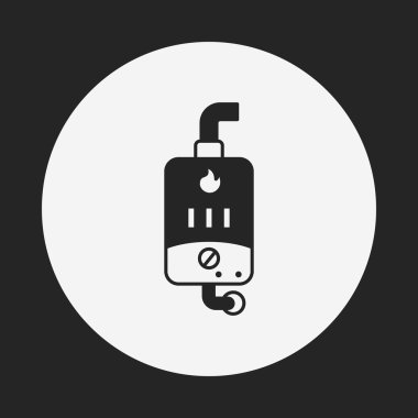 Su ısıtıcı simgesi