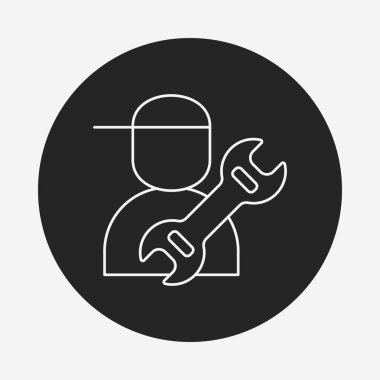 Tesisatçı satırı simgesi