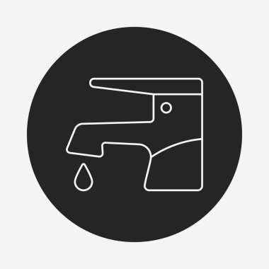 Musluk satırı simgesi