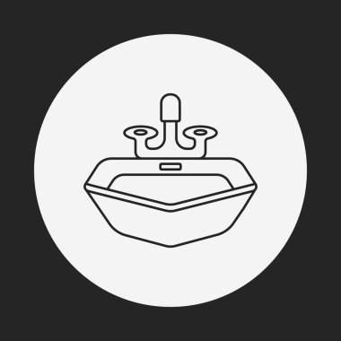 Çizgi simgesini batır