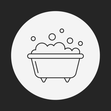 Küvet satırı simgesi