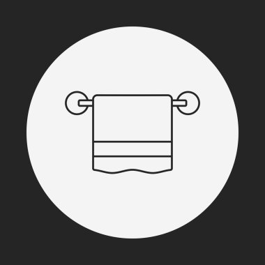 havlu satırı simgesi