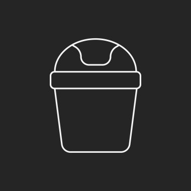 Çöp kutusu simgesi satırı