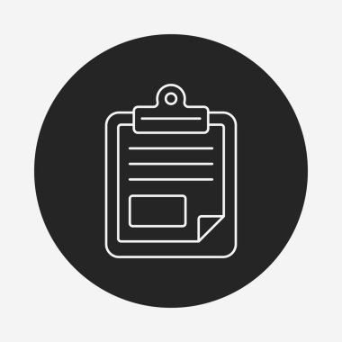 Not satırı simgesi