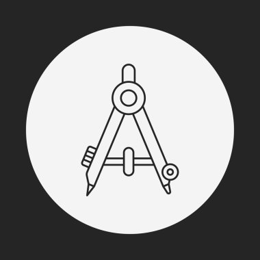 İleti örneği pergel satırı simgesi