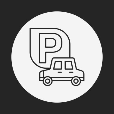 Taksi satırı simgesi