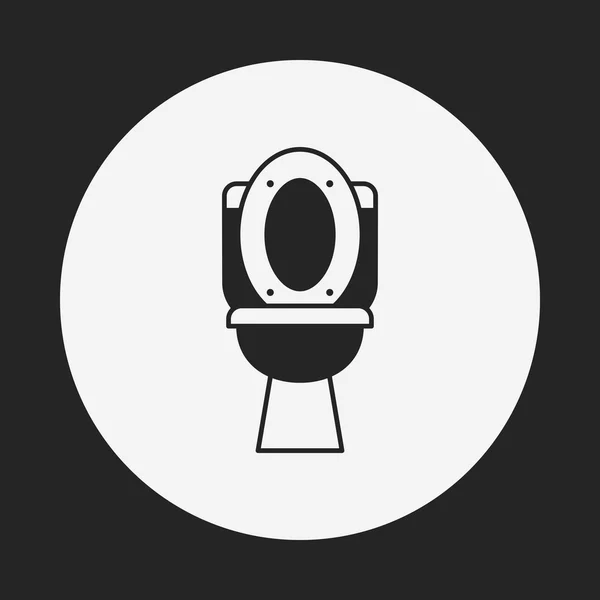 Toilet seat icon — Stock Vector