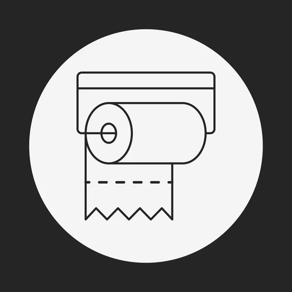 Tissue line icon — Stock Vector