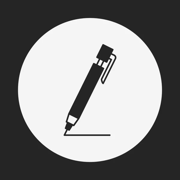 Pen potloodpictogram — Stockvector