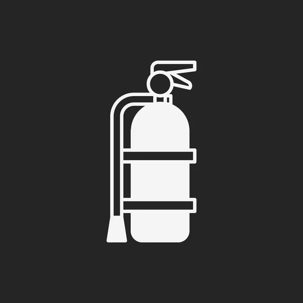 Pictogram brandblusser — Stockvector