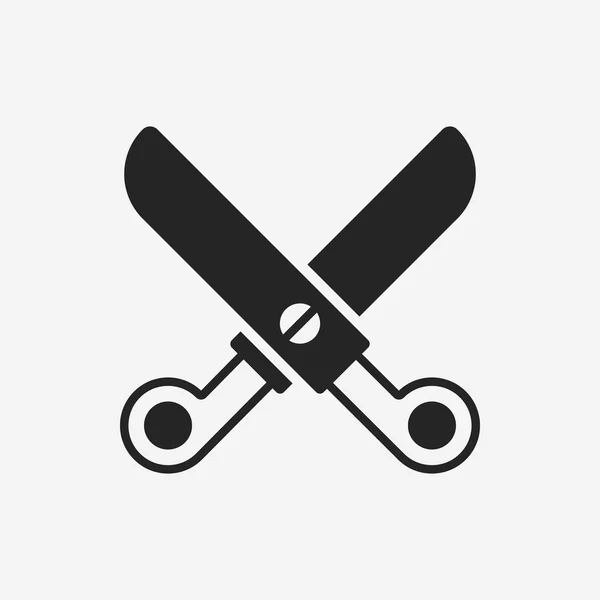 Икона ножниц — стоковый вектор