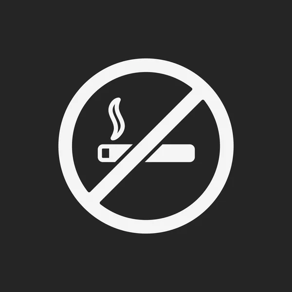 Icona di fumo — Vettoriale Stock