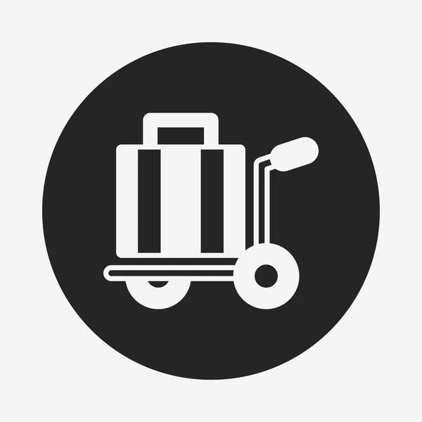 Ícone de bagagem — Vetor de Stock
