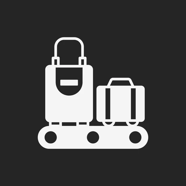 Icono de equipaje — Archivo Imágenes Vectoriales