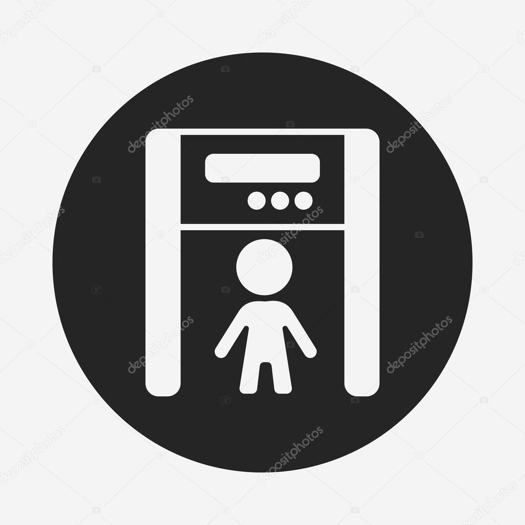 Security gate icon — Stock Vector © vectorchef #79089178