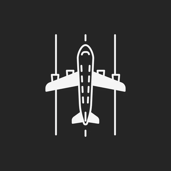 Ícone do avião —  Vetores de Stock