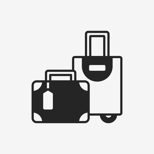 Icône bagage — Image vectorielle
