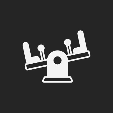 Bahçesi tahterevalli simgesi