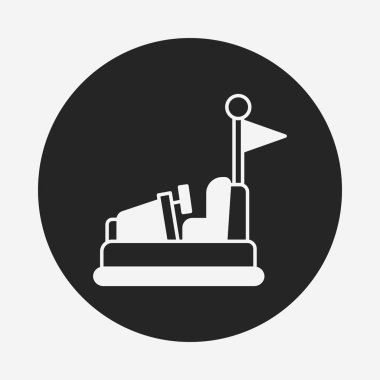 Eğlence Parkı Çarpışan arabalara simgesi
