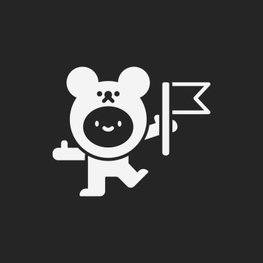 ayı kostümü simgesi