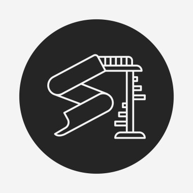 Slayt satırı simgesi