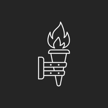 Meşale satırı simgesi