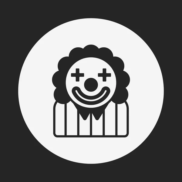 Clown icon — Stock Vector