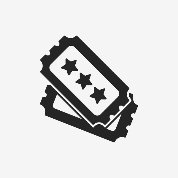 Ticketpictogram — Stockvector