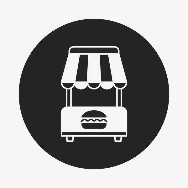 Icono del carrito de compras — Vector de stock