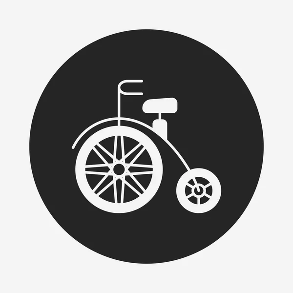 Cykel-ikonen — Stock vektor