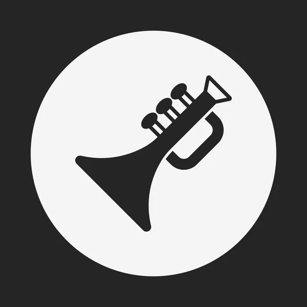 Icono de trompeta — Vector de stock