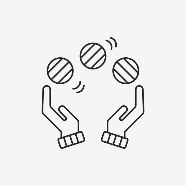 ジャグリングストックベクター ロイヤリティフリージャグリングイラスト Depositphotos