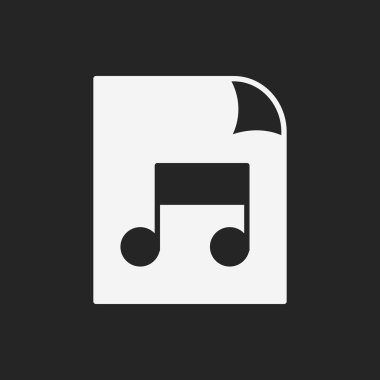 müzik dosyası simgesi